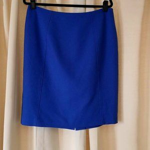 Deep Periwinkle Halogen Straight Skirt